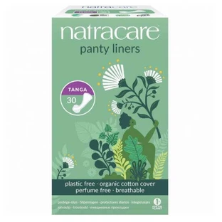 Прокладки Tanga Organic Daily Absorbent Трусики з крильцями, 30 шт, Natracare, органічні щоденні вкладиші з крильцями