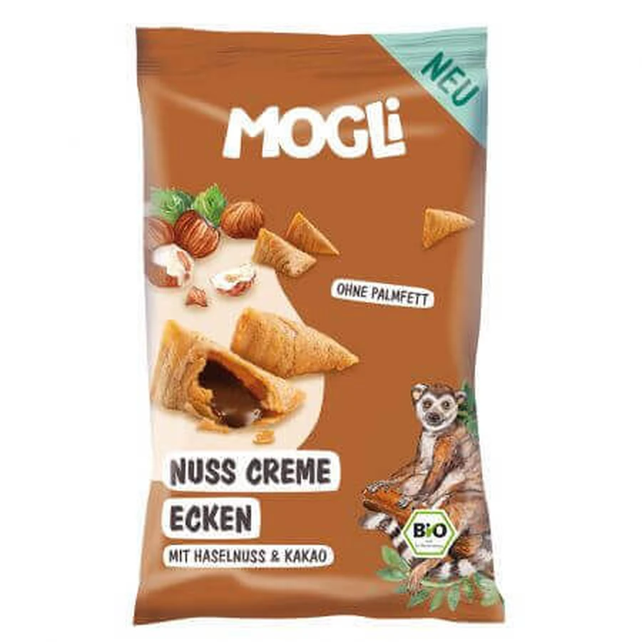 Мини хрустящие мини-жемчужины с какао и кремом из лесного ореха, 30 г, Mogli: цены и характеристики