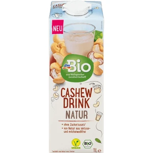 Горіхове масло кеш'ю DmBio ECO, 1 л