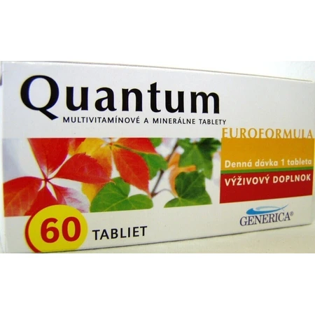 GENERICA Quantum Euroformula 1×30 табл, пищевая добавка: цены и характеристики