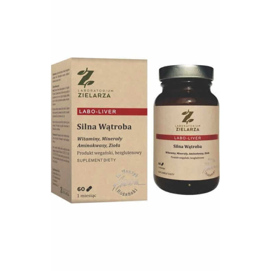 Labo - Сильна печінка 60 капсул Herbalist's Laboratory: ціни та характеристики