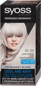 Syoss Colour Перманентна фарба для волосся 10-55 Ultra Platinum Blond, 1 шт.