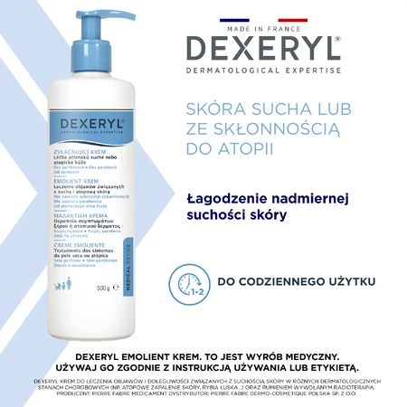 Крем для тела Dexeryl смягчающий, 500 г: цены и характеристики