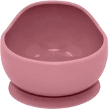 Petite&Mars Силіконова миска з присоскою TAKE&MATCH Dusty Rose 6м+ 350 мл