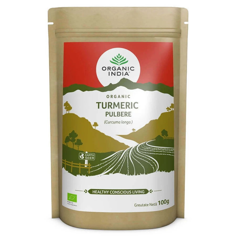 Порошок куркуми, 100 г, Organic India: ціни та характеристики