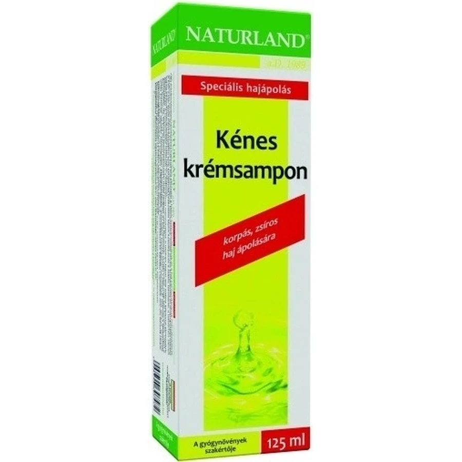 NATURLAND CREAM SHAMPOO З ВМІСТОМ СІРКИ 1×125 мл, шампунь для волосся: ціни та характеристики