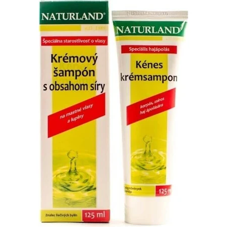 NATURLAND CREAM SHAMPOO З ВМІСТОМ СІРКИ 1×125 мл, шампунь для волосся: ціни та характеристики