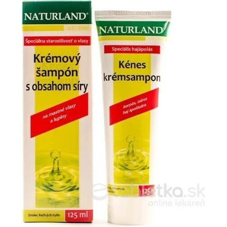 NATURLAND CREAM SHAMPOO З ВМІСТОМ СІРКИ 1×125 мл, шампунь для волосся: ціни та характеристики