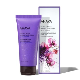 Крем для рук на минеральной основе Spring Blossom Deadsea Water 89715065, 100 мл, Ahava