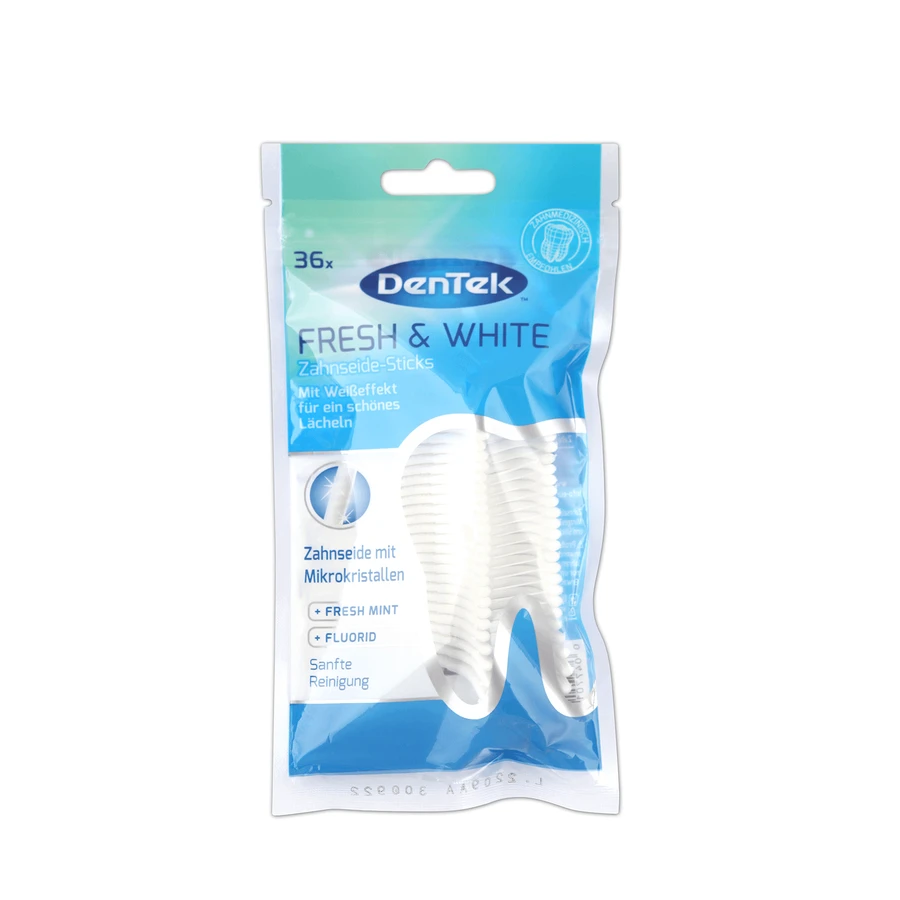 Зубочистки DenTek Fresh&White с зубной нитью, 36 штук: цены и характеристики