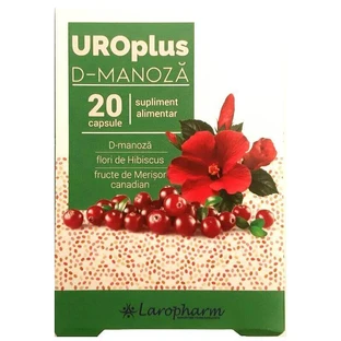 Уроплюс Д-Маноза, 20 капсул, Ларофарм