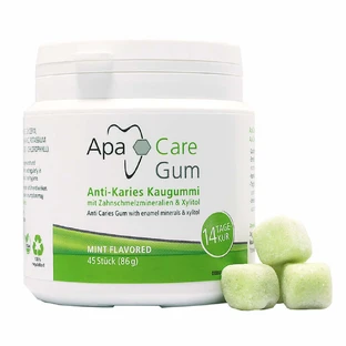 ApaCare Gum Box жевательные резинки с ксилитом и кальцием, 45 штук