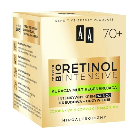 Нічний крем Oceanic AA Retinol Intensive 70+ Restorative + Revitalizing, 50 мл: ціни та характеристики