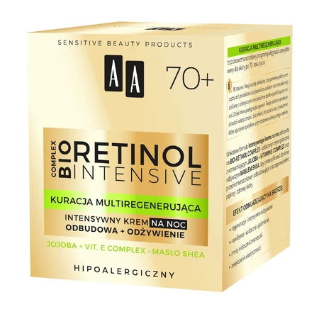 Нічний крем Oceanic AA Retinol Intensive 70+ Restorative + Revitalizing, 50 мл: ціни та характеристики