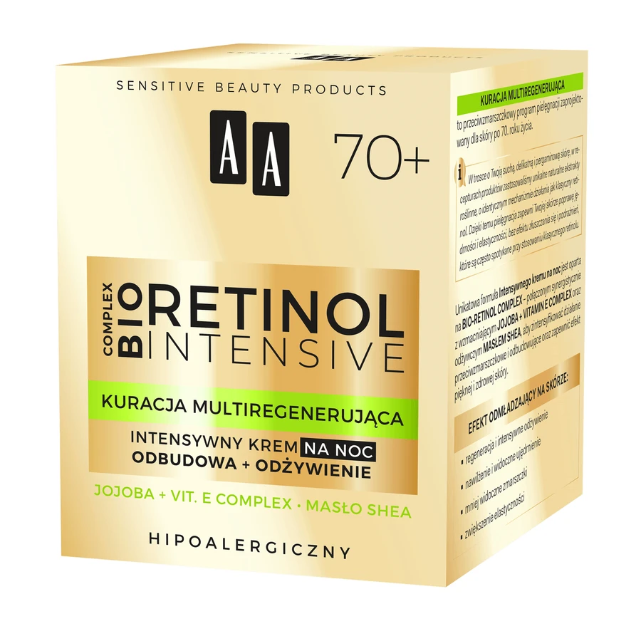 Нічний крем Oceanic AA Retinol Intensive 70+ Restorative + Revitalizing, 50 мл: ціни та характеристики