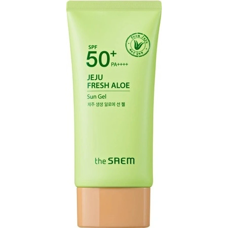 The Saem Jeju Fresh Aloe Sun Gel 1×50 г, солнцезащитный крем: цены и характеристики