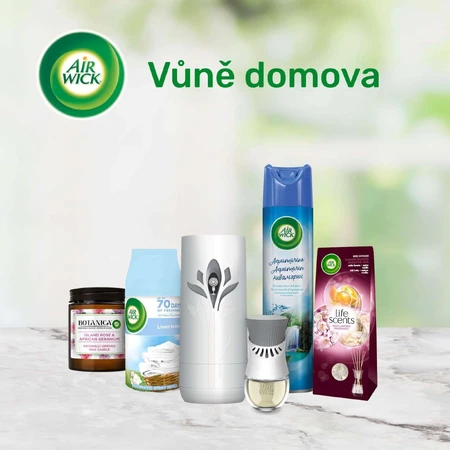 Автоматический диффузор Airwick Freshmatic белый с дозатором Отбеливатель на ветру 250 мл: цены и характеристики