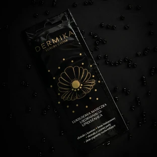 Dermika Luxury Caviar, розкішна підтягуюча маска для обличчя, 10 мл