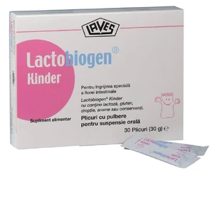 Лактобіоген Кіндер Laves Lactobiogen Kinder, 30 пакетиків