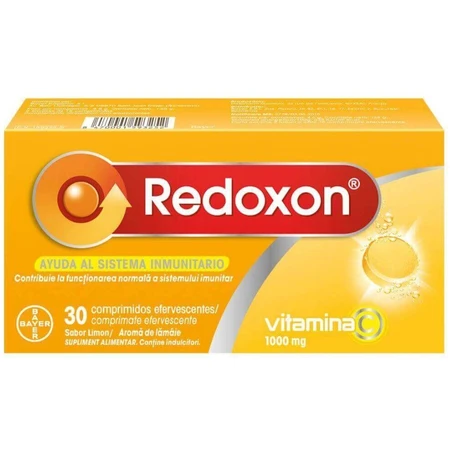 Редоксон Bayer Redoxon1000 мг витамина С со вкусом лимона, 30 шипучих таблеток: цены и характеристики