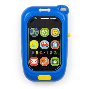 Игрушка со светом и звуками Мой первый телефон голубой, Milly Mally