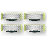 Запасні леза 4 шт для Philips OneBlade QP240/50 1×4 шт, запасні леза