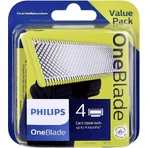 Запасні леза 4 шт для Philips OneBlade QP240/50 1×4 шт, запасні леза: ціни та характеристики