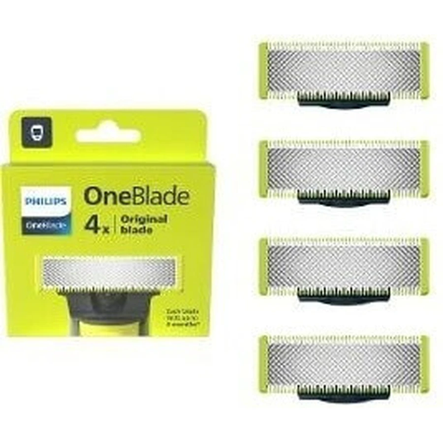 Запасні леза 4 шт для Philips OneBlade QP240/50 1×4 шт, запасні леза: ціни та характеристики