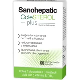 Саногепатик ХолеСтерол Плюс Zdrovit Sanohepatic ColeSterol Plus, таблетки, покрытые пленочной оболочкой, 60 шт.