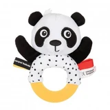 Сенсорная игрушка Canpol babies BabiesBoo Панда со звуком укуса и погремушки