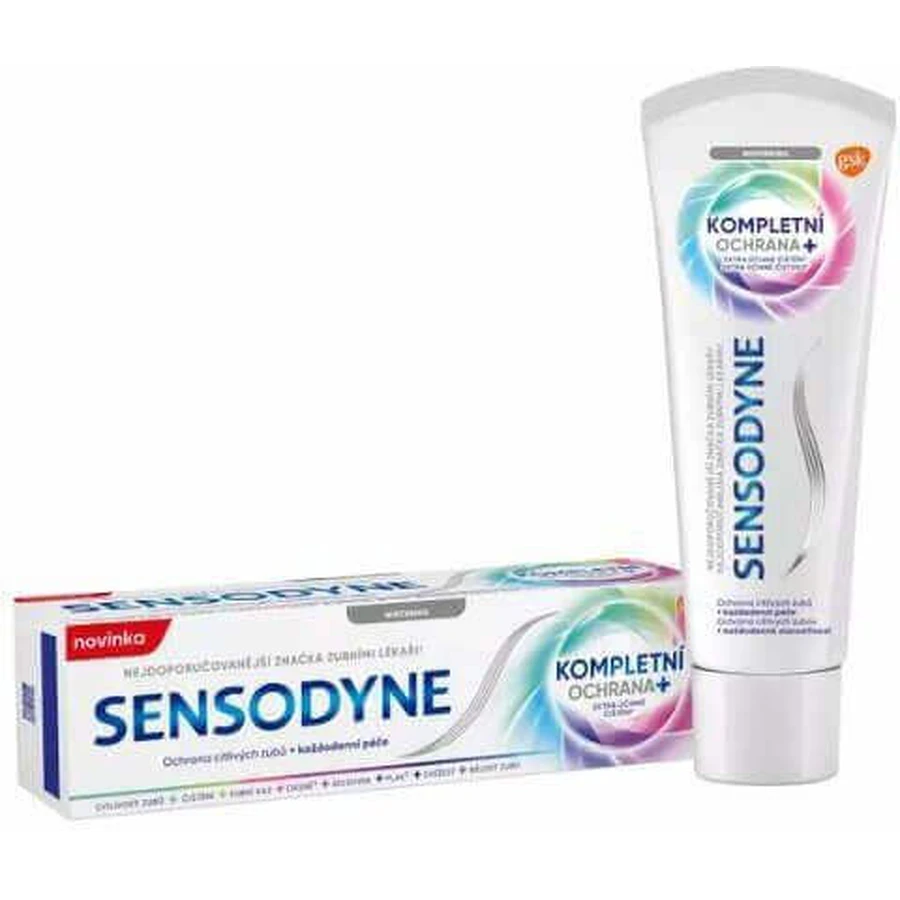 Sensodyne Комплексная защита + отбеливание 75 мл: цены и характеристики