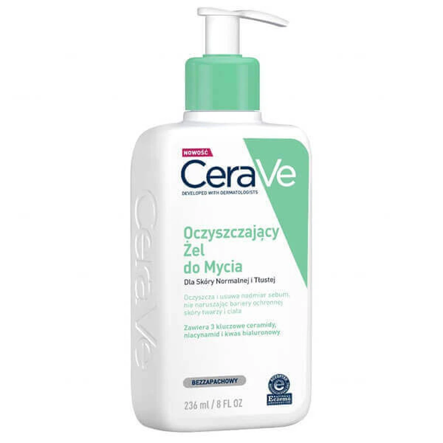 Cerave Очищуючий засіб для вмивання 236мл: ціни та характеристики