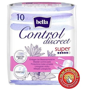 Bella Lady Control Discreet Супер урологические валики 10 шт