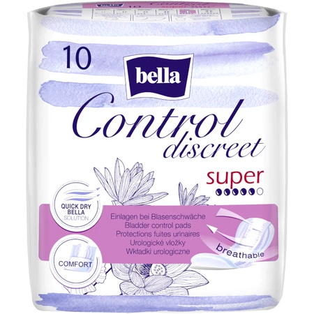 Bella Lady Control Discreet Супер урологические валики 10 шт: цены и характеристики