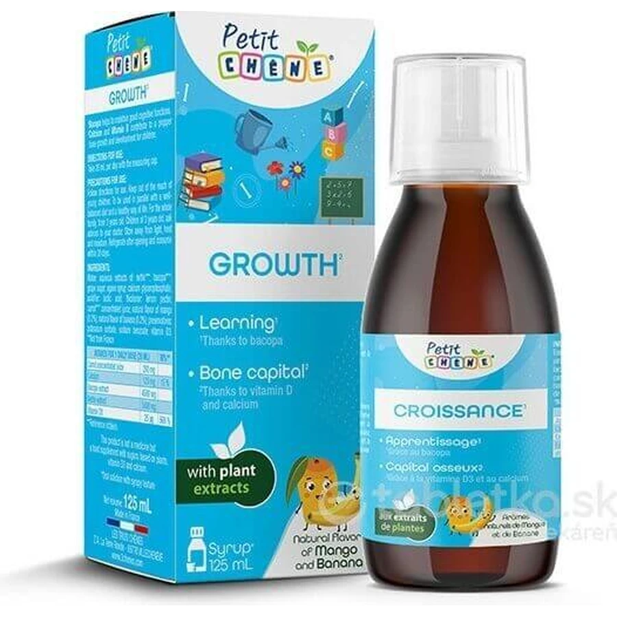 Petit CHENE GROWTH 1×125 мл, витамины для детей: цены и характеристики