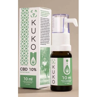 CBD масло 10% для крупных собак - 10 мл утиный аромат KUKO by Yango