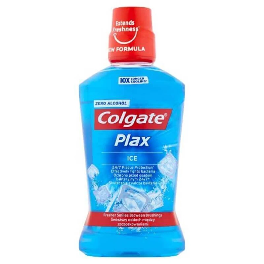 Ополіскувач для порожнини рота Plax Ice, 500 мл, Colgate: ціни та характеристики