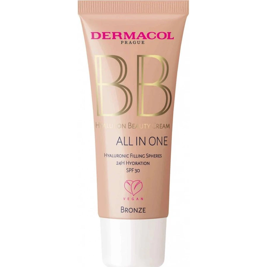 Dermacol BB гіалуроновий крем SPF30 №2 BRONZE 1×30 мл, крем SPF30: ціни та характеристики