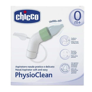 Назальний аспіратор Chicco PhysioClean 0m+, 1 штука