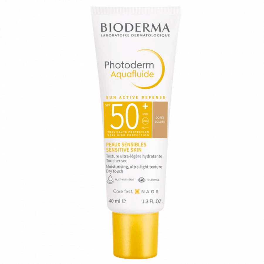 Bioderma Aquafluide Doree Photoderm Light Cream SPF50+ , 40 мл: цены и характеристики