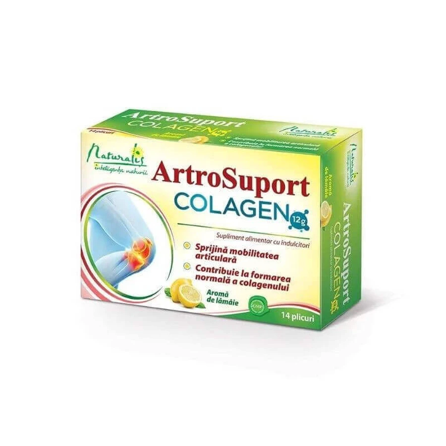 Naturalis ArthroSupport колагеновий лимон x 14 пакетиків: ціни та характеристики