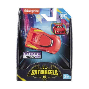 Металева гоночна машинка Redbird Batwheels, масштаб 1:55, +3 роки, Fisher Price