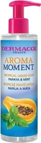 Жидкое мыло Aroma Moment Папайя и мята 1×250 мл, жидкое мыло