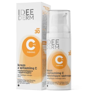 Idee Derm, Осветляющий и укрепляющий кожу крем с витамином С SPF 30, 50 мл