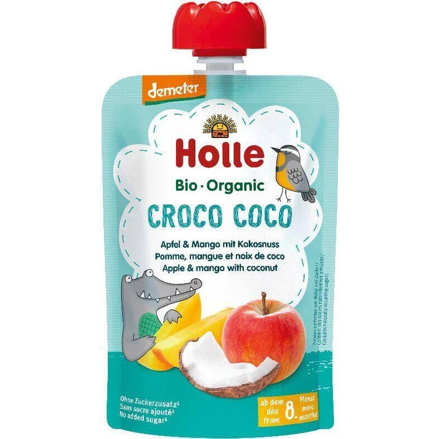 Holle Holle Bio Croco Coco капсула - яблуко з манго та кокосом 100 г: ціни та характеристики