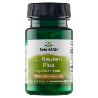 Лактобактерії Реутері Плюс Swanson L. Reuteri Plus, 30 вегетаріанських капсул
