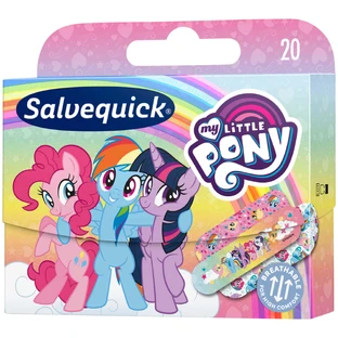 Пластир Salvequick My Little Pony для дітей, 20 шт.