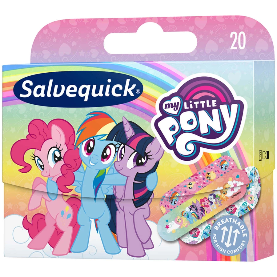 Пластир Salvequick My Little Pony для дітей, 20 шт.: ціни та характеристики