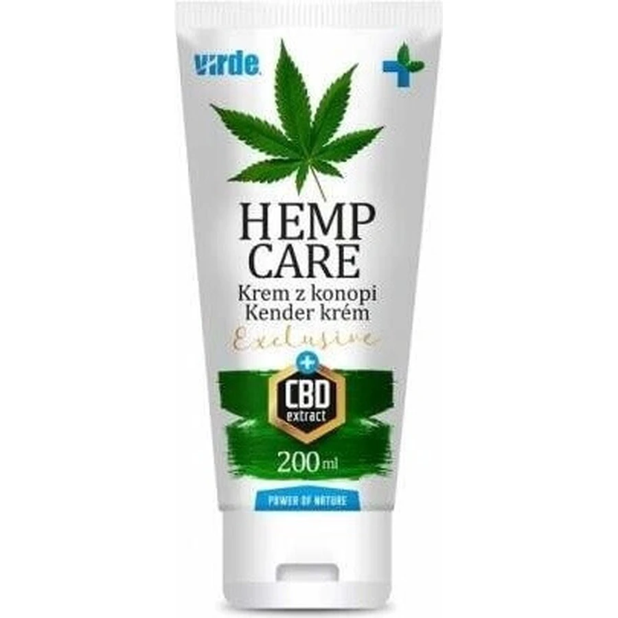 VIRDE HEMP CARE 1×200 мл, конопляний крем: ціни та характеристики