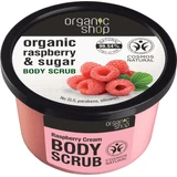 Organic Shop Малиновый скраб для тела 250 мл